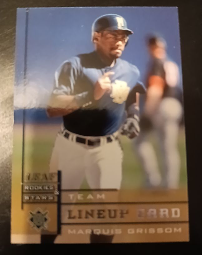 1998 Leaf Rookies & Stars #166 Marquis Grissom — front
