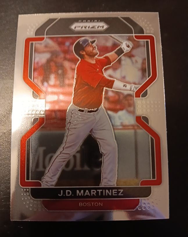 2022 Panini Prizm #123 J.D. Martinez — front