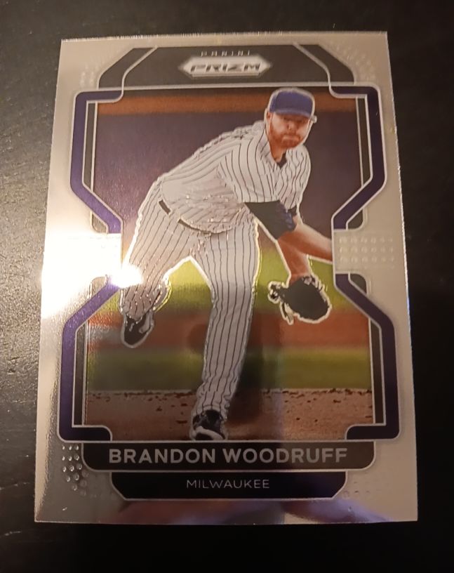 2022 Panini Prizm Baseball Tier II #179 Brandon Woodruff — front