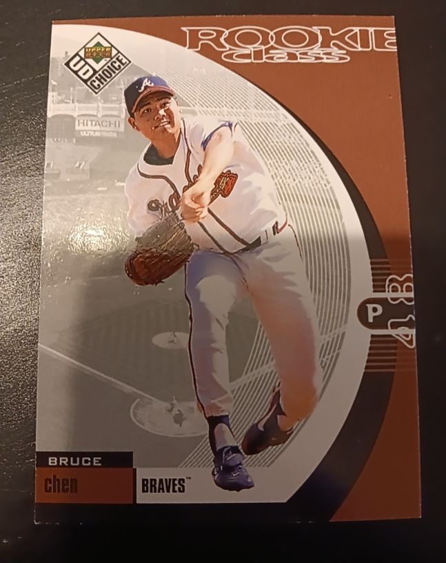 1999 Upper Deck UD Choice #5 Bruce Chen — front