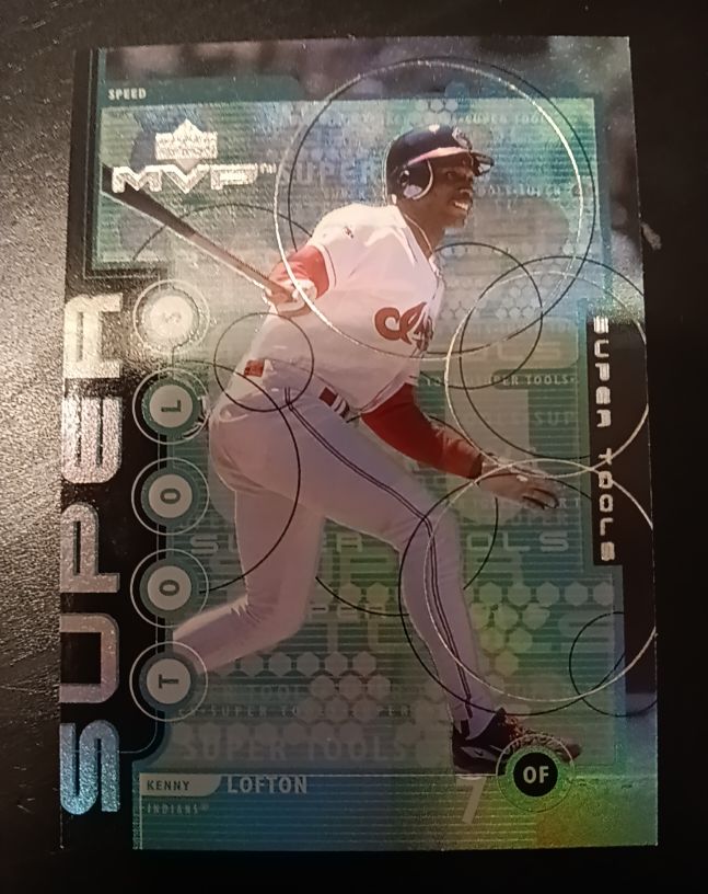 1999 Upper Deck MVP Super Tools #T8 Kenny Lofton — front