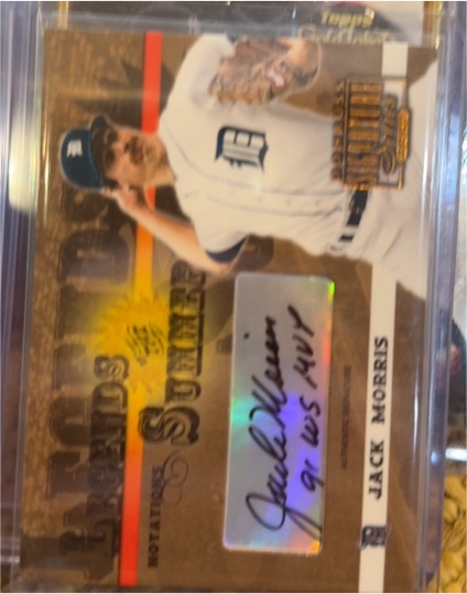 2003 Donruss Signature Series LS-8 Jack Morris — front