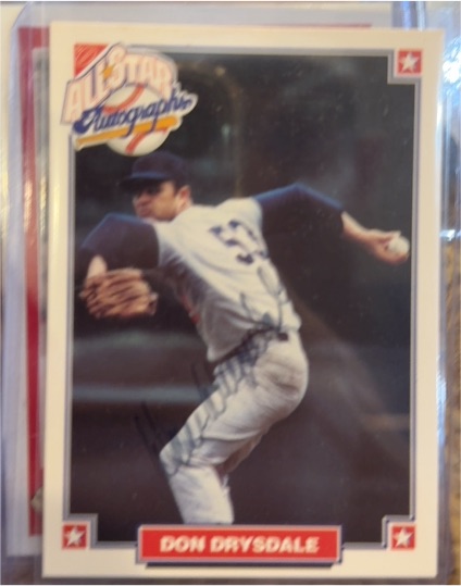 1993 Nabisco All-Star Autographs #NNO Don Drysdale — front