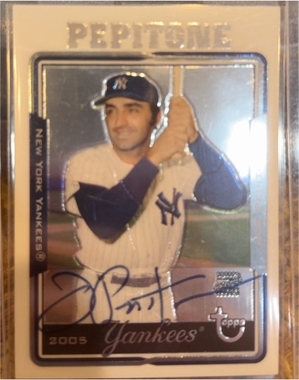 2005 Topps Retired Signature Autographs #TAJP Joe Pepitone — front