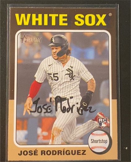 2024 Topps Heritage #254 José Rodríguez — front