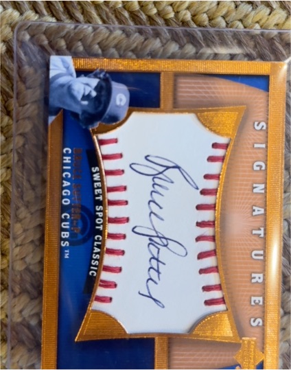 2005 Upper Deck Sweet Spot Classic #BS Bruce Sutter — front