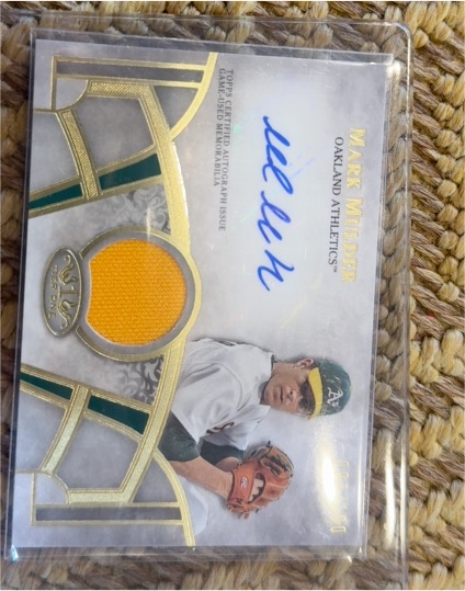 2017 Topps Tier One #D Mark Mulder — front