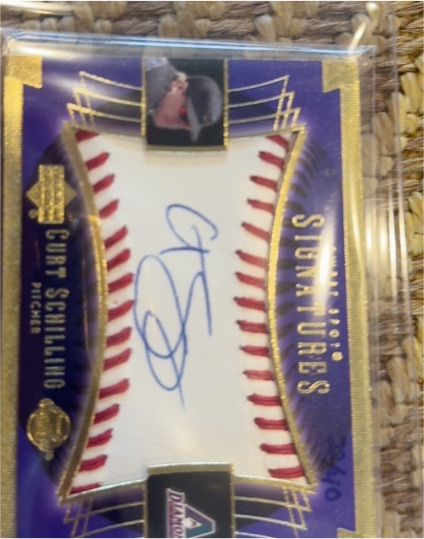 2003 Upper Deck Sweet Spot Signatures #SS-CS Curt Schilling — front