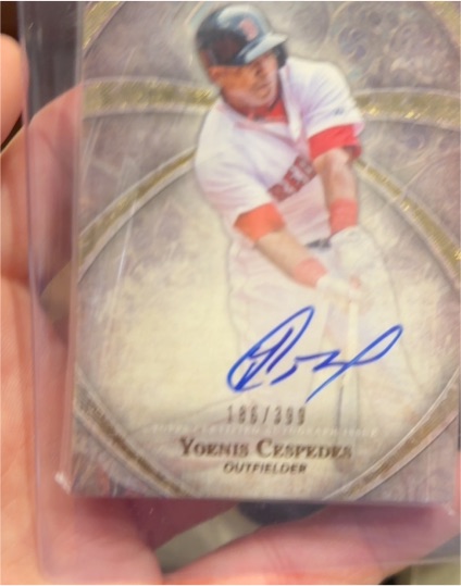 2014 Topps Five Star #278 Yoenis Cespedes — front