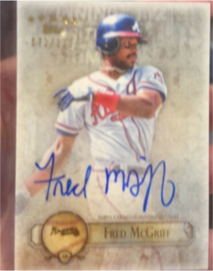 2013 Topps Five Star Autographs #FSBA-FM Fred McGriff — front