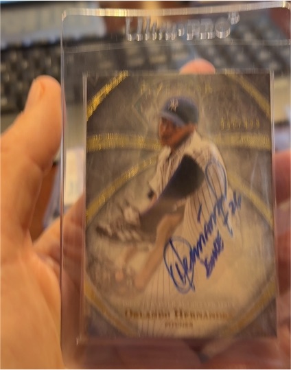 1994 Upper Deck #1 Orel Hershiser — front