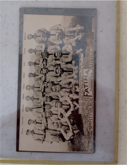 1913 T200 Fatima #T200 Pittsburgh Nationals Team — front
