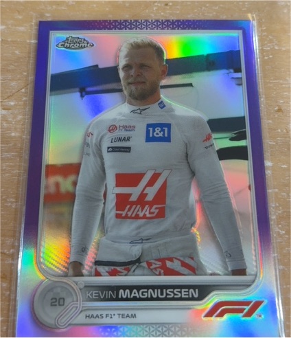 2022 Topps Chrome Formula 1 #74 Kevin Magnussen — front