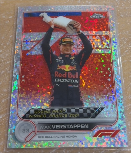 2022 Topps Chrome Formula 1 #157 Max Verstappen — front