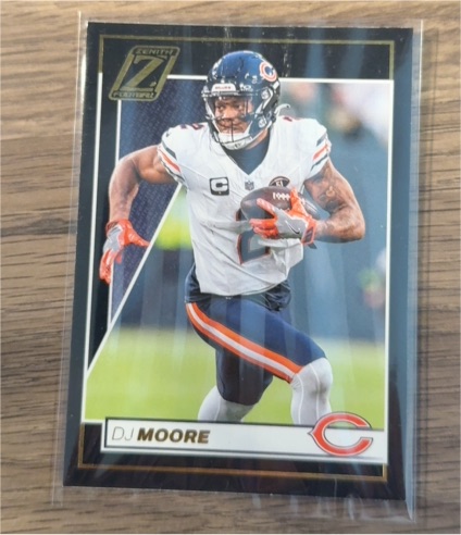 2024 Panini Zenith #17 D.J. Moore — front