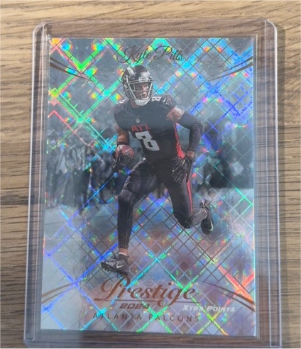 2024 Panini Prestige Xtra Points Diamond #14 Kyle Pitts — front