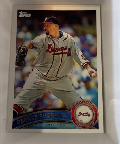 2011 Topps Update #US219 George Sherrill — front