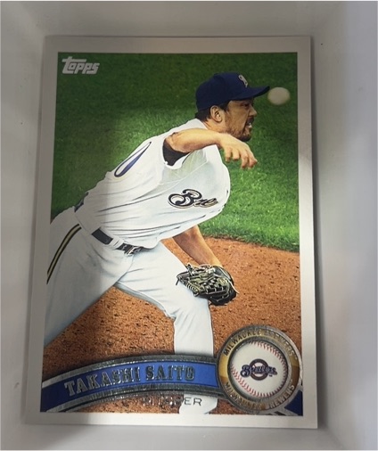 2011 Topps #294 Takashi Saito — front