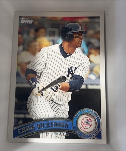 2011 Topps #475 Chris Dickerson — front