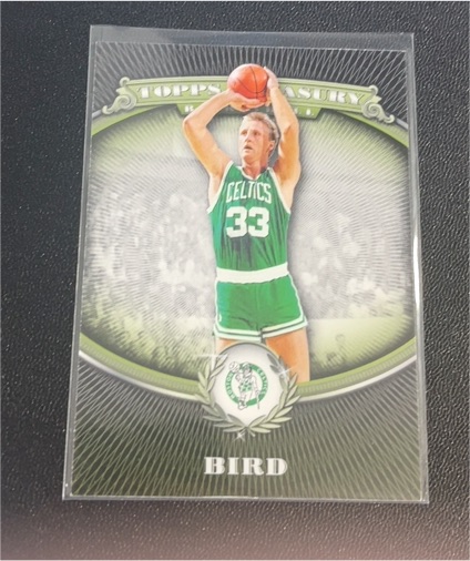 2008-09 Topps Treasury #92 Larry Bird — front