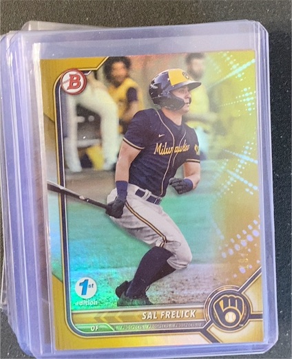 2022 Bowman 1st Edition #BPPF-149 Sal Frelick — front