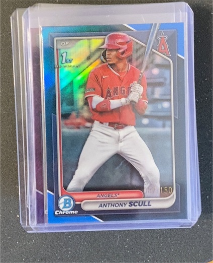 2024 Bowman Chrome #BCP-107 Anthony Scull — front