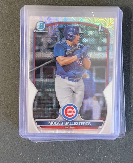 2023 Bowman Chrome #BCP-11 Moises Ballesteros — front