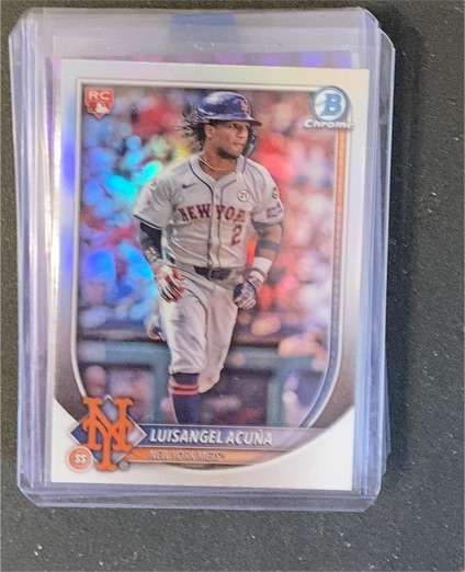 2025 Bowman Chrome #83 Luisangel Acuna — front