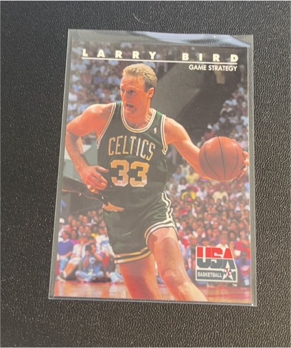 1992 Skybox USA #12 Larry Bird — front