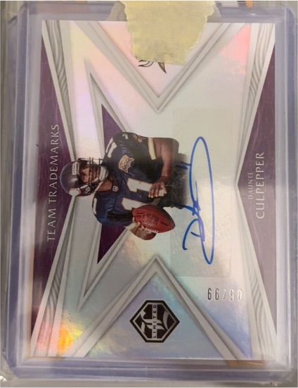 2020 Panini Limited #TT-DAC Daunte Culpepper — front