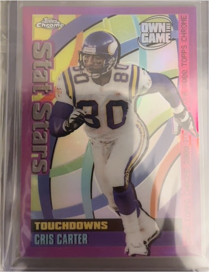 2000 Topps Chrome Own The Game #OTG29 Cris Carter — front