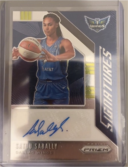 2020 Panini Prizm WNBA Signatures #SG-SSB Satou Sabally — front