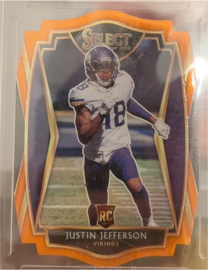 2020 Panini Select #161 Justin Jefferson — front