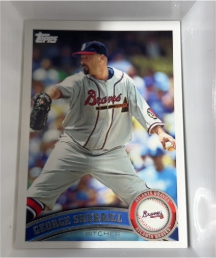 2011 Topps #448 George Sherrill — front