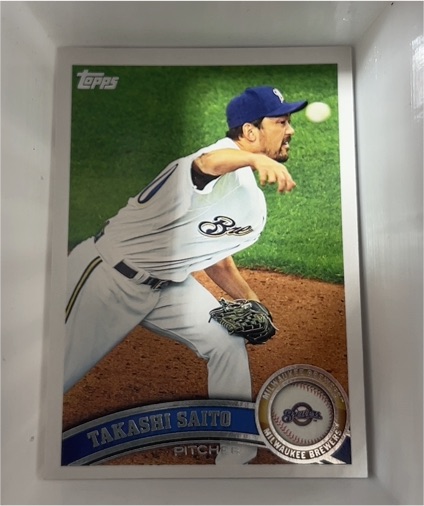 2011 Topps #332 Takashi Saito — front