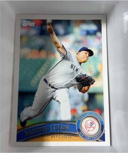 2011 Topps #102 Bartolo Colon — front