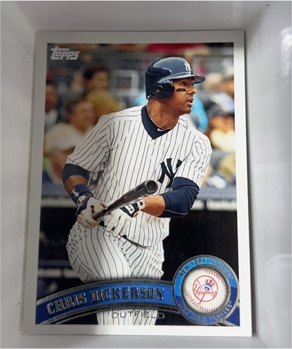 2011 Topps Chris Dickerson New York Yankees — front