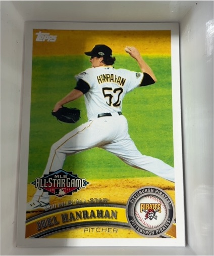 2011 Topps Update #US52 Joel Hanrahan — front