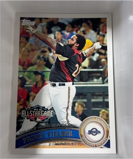 2011 Topps Update #US6 Prince Fielder — front