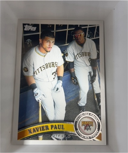 2011 Topps Update #US124 Xavier Paul — front