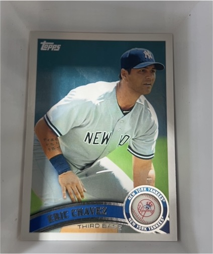 2011 Topps Eric Chavez New York Yankees — front