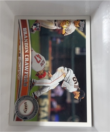 2011 Topps Update #US234 Brandon Crawford — front