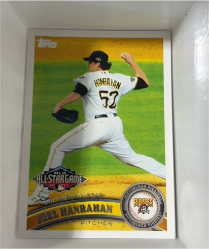2011 Topps Update #US105 Joel Hanrahan — front