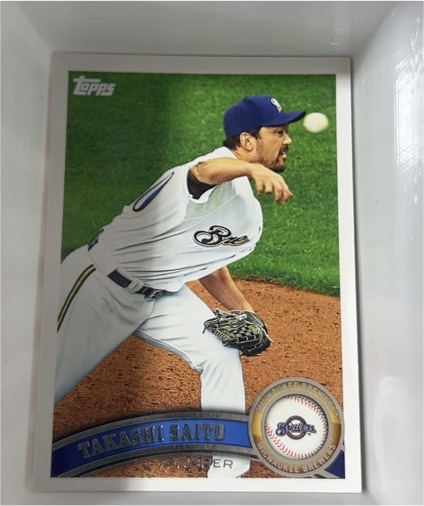 2011 Topps Update #US260 Takashi Saito — front