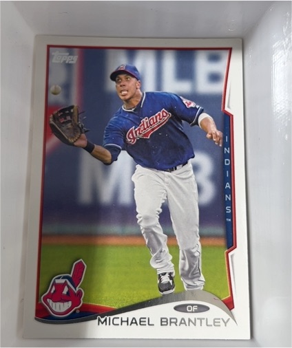 2014 Topps #261 Michael Brantley — front