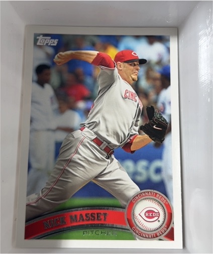2011 Topps #332 Nick Masset — front