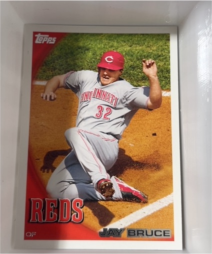2010 Topps #599 Jay Bruce — front