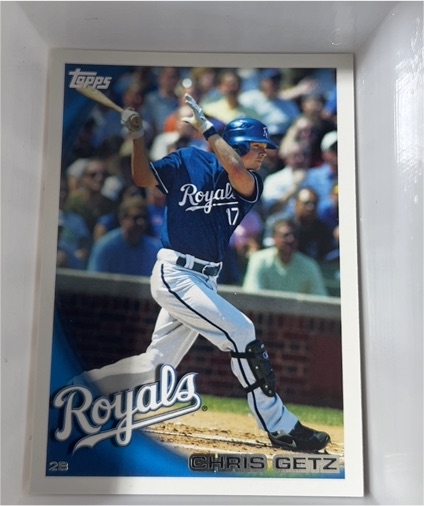 2010 Topps #23 Chris Getz — front
