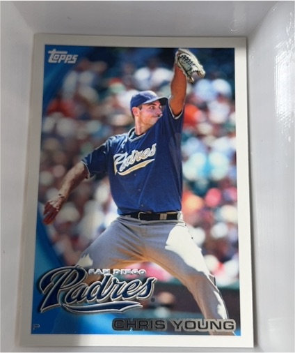 2010 Topps #657 Chris Young — front