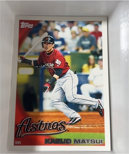 2010 Topps #430 Kazuo Matsui — front
